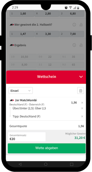 Neues Feature bei Tipico - Match Kombi Plus!