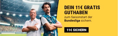 Interwetten gratis Guthaben zum Start der Bundesliga Saison 24/25