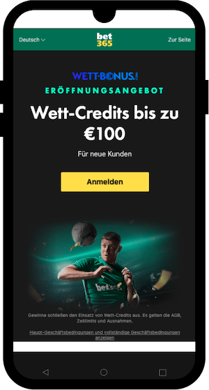 Bet365 Bonus mit Wettbonus Logo