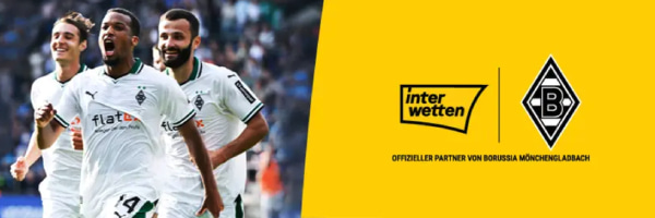 Interwetten als offizieller Partner von Borussia Mönchengladbach