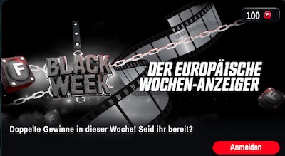 Doppelte Gewinne beim Winamax Wochenanzeiger in der Black Week!