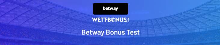 Informationen zum Neukundenbonus von Betway