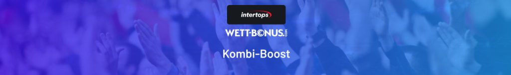 Mit dem Kombi Boost von Intertops Gewinne um bis zu 100% steigern!