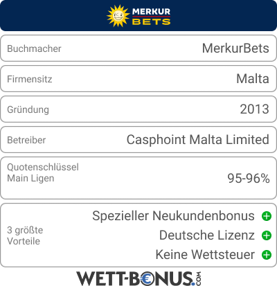 MerkurBets Bookie Card