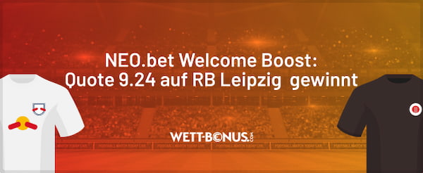 NEO.bet boostet die Leipzig St. Pauli Quoten um 500%: Tippe jetzt mit Quote 9.24 auf die Bullen!