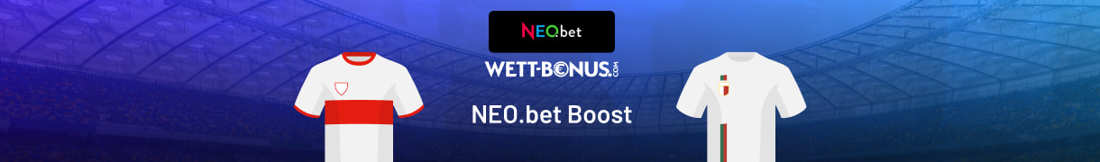 500% Quotenboost von NEO.bet zu Stuttgart - Augsburg!