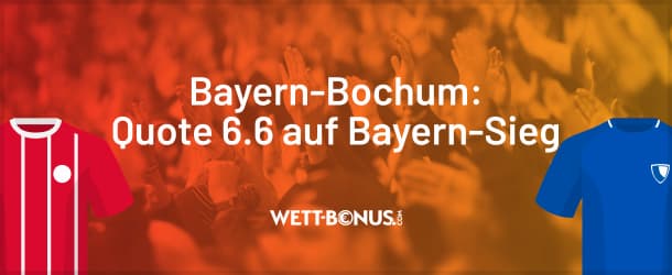 Als Neukunde von NEO.bet tippst du mit 500% besseren Quoten auf einen Bayern-Sieg gegen Bochum!