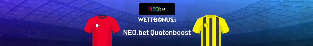 NEO.bet Quotenboost für deine Lille Dortmund Wetten